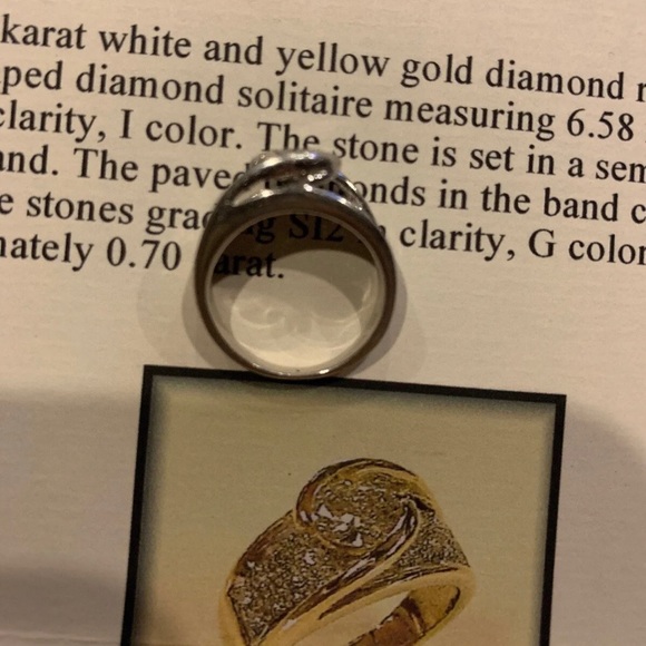 14k Gold Diamond Ring - Picture 10 of 10